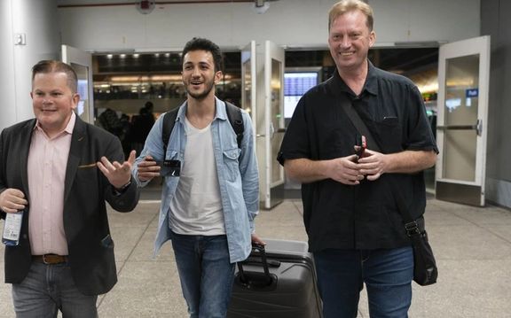 جبران محبت همبندی سابق؛ وطنخواه با کمک مایکل وایت به آمریکا رسید