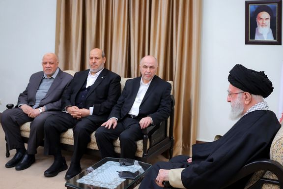 خامنهای در دیدار با سران حماس: تهدیدهای آمریکا هیچ تاثیری در ذهنیت ملت و مسئولان ما ندارد
