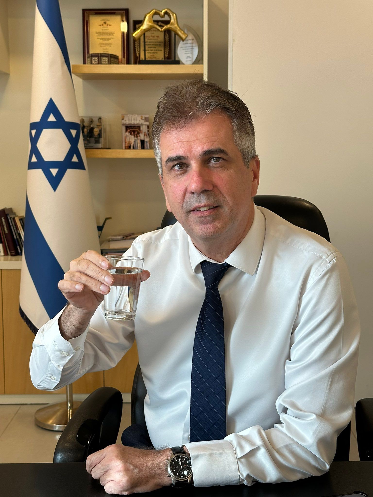 وزیر انرژی اسرائیل: ایران با سقوط جمهوری اسلامی به فناوری آبی ما دسترسی پیدا می‌کند