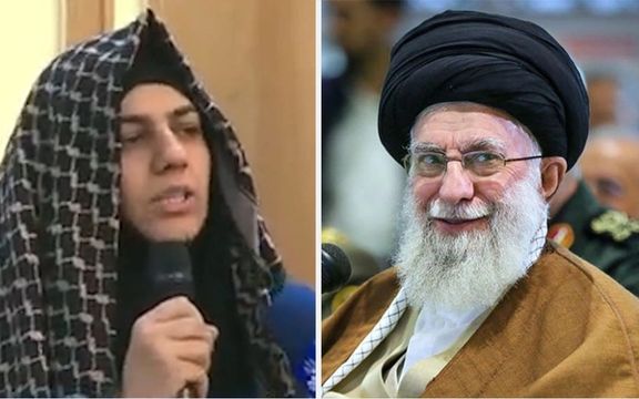 همسر رییس کشتهشده دفتر فرمانده سپاه: من، همسر و چهار فرزندم فدای یک لبخند خامنهای