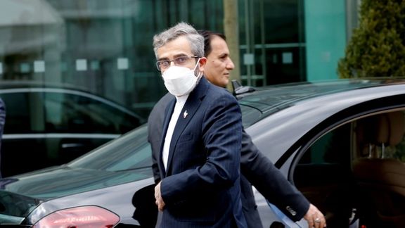 Ali Bagheri-Kani in Vienna attending nuclear talks in February 2022
