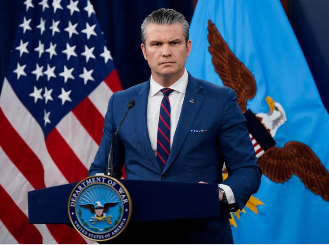 وزير الحرب الأميركي للشعب الإيراني:ابقوا في بيوتكم حتى ننتهي من التعامل مع قوات القمع