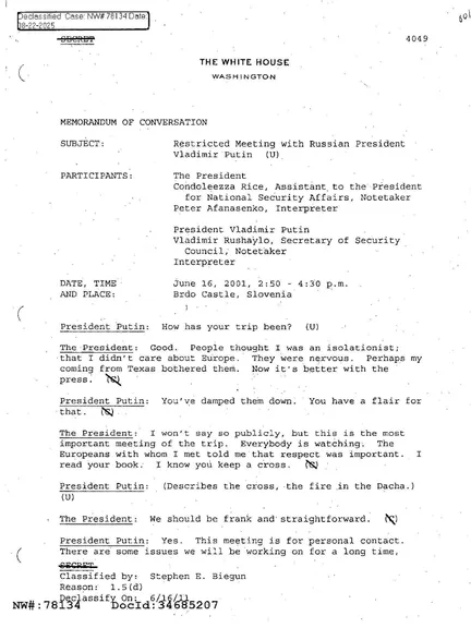 سند مربوط به سال ۲۰۰۱