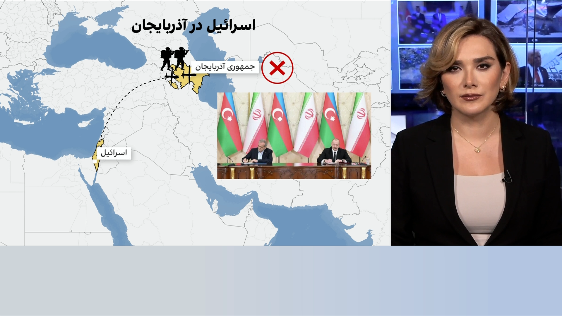 افشای حضور نیروهای اسرائیلی در نزدیکی تبریز در جریان جنگ با جمهوری اسلامی