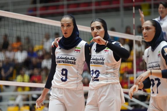 مسابقات قهرمانی آسیا؛ برتری تیم ملی والیبال زنان ایران برابر نیوزیلند