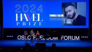 Havel Prize Awarded to Dissident Iranian Rapper Toomaj Salehi
