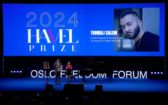 Havel Prize Awarded to Dissident Iranian Rapper Toomaj Salehi