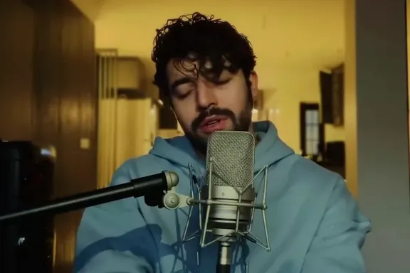 Iran protest anthem crooner takes heat for official license on debut album