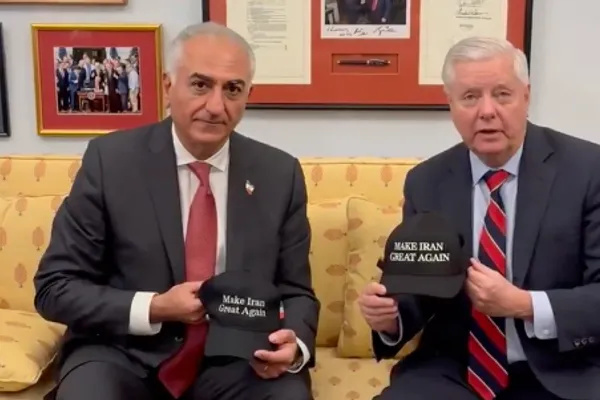 سناتور گراهام در دیدار با شاهزاده رضا پهلوی: باور دارم که کمک در راه است