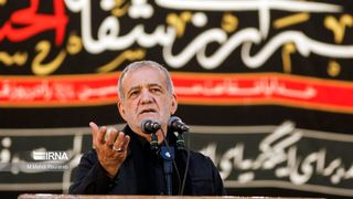 Pezeshkian faces criticism for attending religious events amid transition
