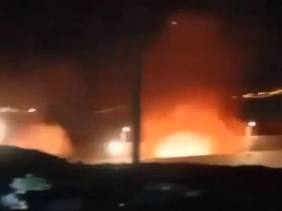 A photo allegedly showing the Israeli attack on June 3, 2024