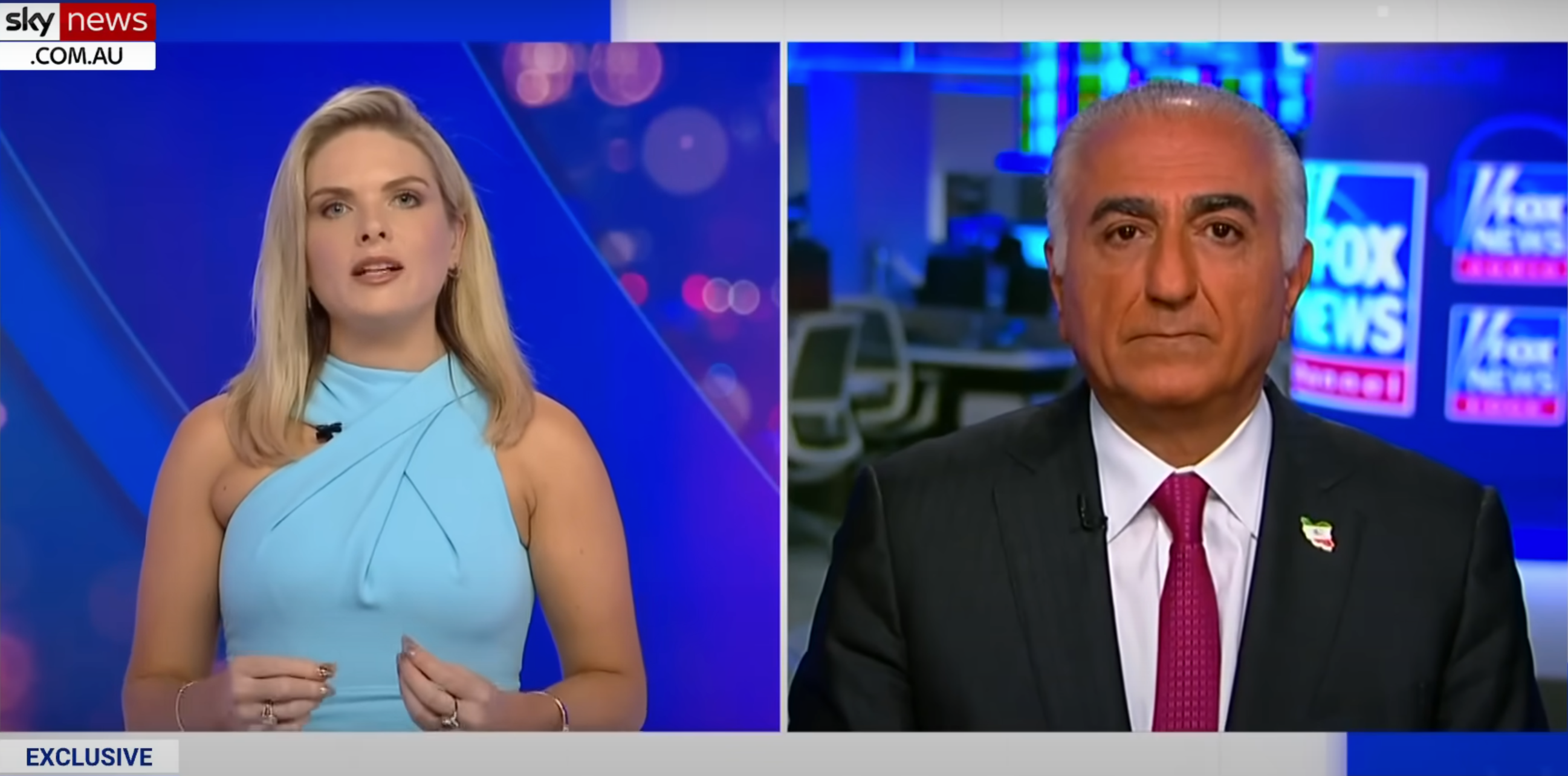 شاهزاده رضا پهلوی: به وظیفه‌ام برای رساندن ایران به آزادی و حقوق بشر عمل می‌کنم