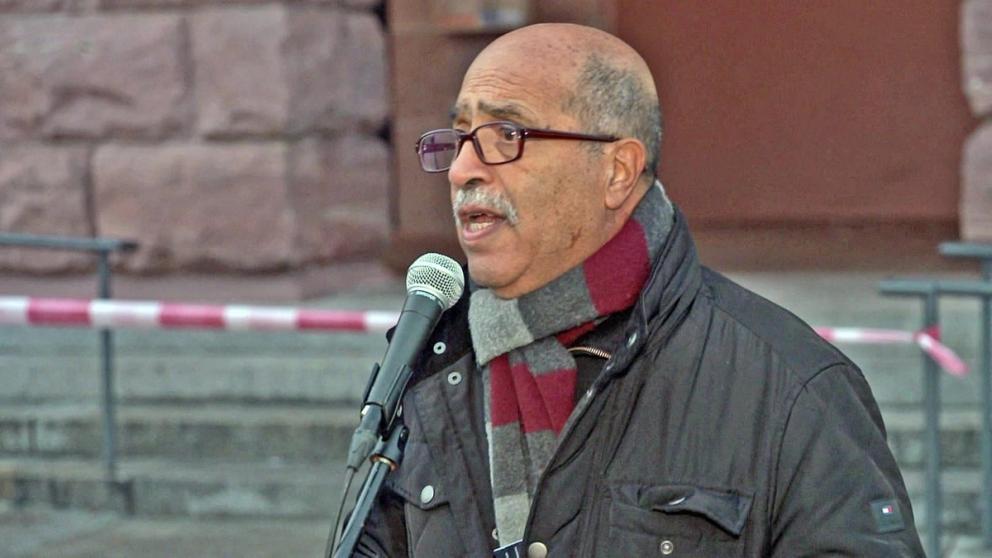 Behrouz Asadi, the head of the Democratic Forum of Iranians in Mainz