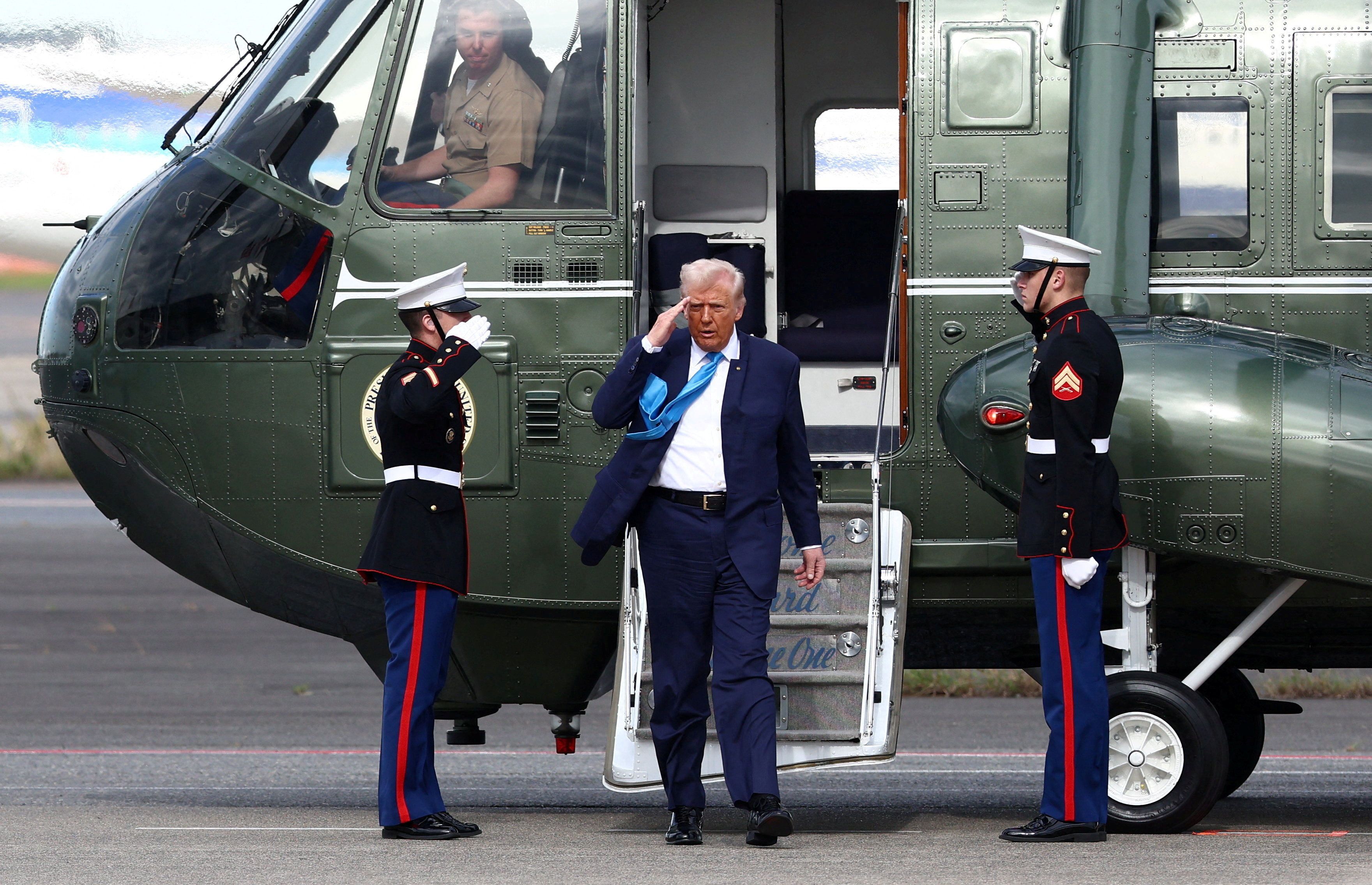 ترامپ: اگر حماس درست رفتار نکند، نابود خواهد شد