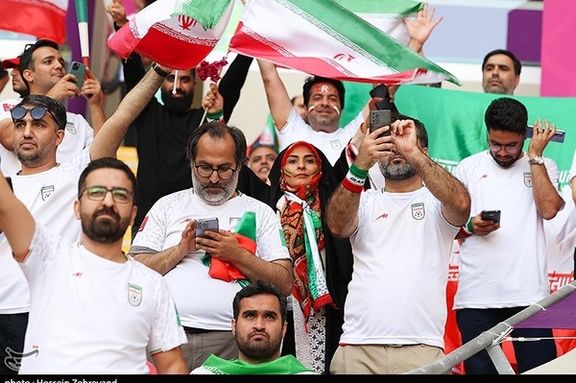 Islamic Republic officials, Basij militiamen, and pro-regime activists among "Team Melli fans" in the 2022 World Cup in Qatar