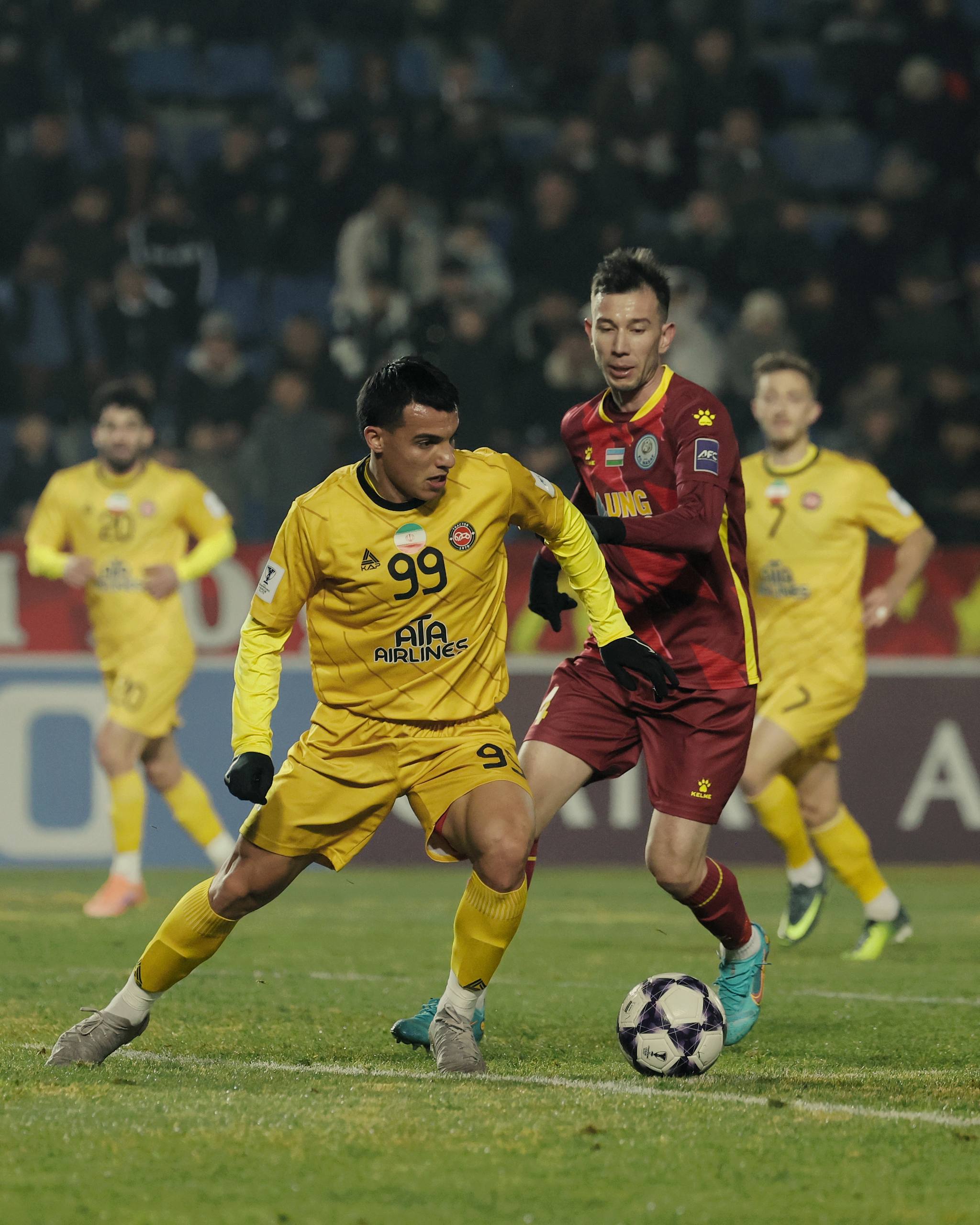 نسف قارشی ۰-۱ تراکتور؛ تیم اسکوچیچ در آستانه صعود با سه امتیاز ارزشمند در ازبکستان