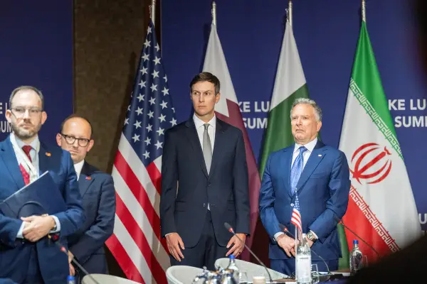 Trump warns Iran over proxy support as quadrilateral talks begin in Switzerland