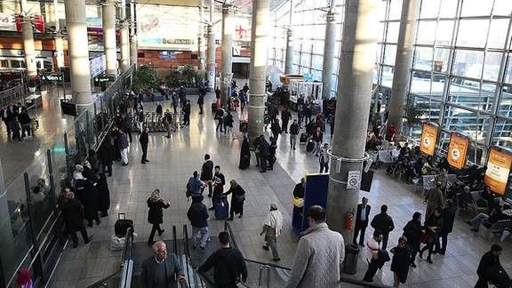 Imam Khomeini International Airport in Tehran.