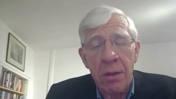 Ex-British Minister Jack Straw giving an interview to Iran International. November 17, 2021