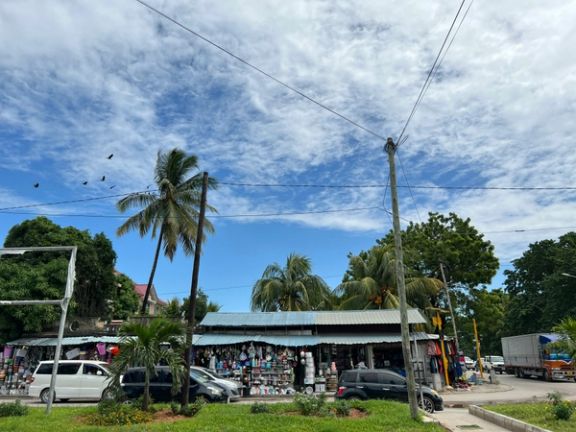 نمایی از جزیره نائورو