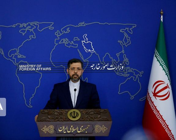 Iran’s foreign ministry spokesman Saeed Khatibzadeh