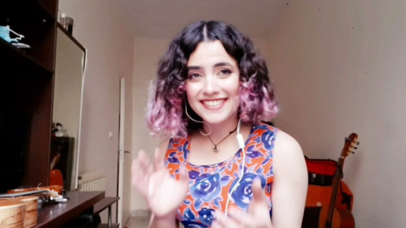 Iranian singer Golsa Rahim-Zamani