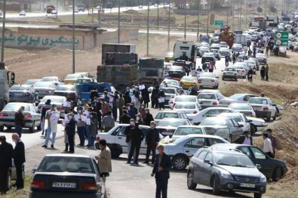 Residents Hold Protest Against Water Transfer Plans In Southwest Iran