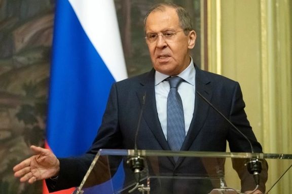 Russian Foreign Minister Sergey Lavrov during Afghan talks. October 20, 2021
