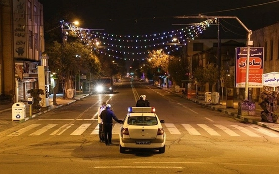 پلیس راهور نیروی انتظامی: ساعت منع تردد از امشب از ساعت ۲۲ تا ۳ بامداد خواهد بود