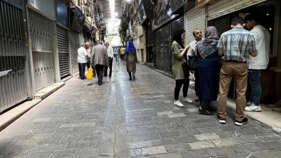 إضراب محال المجوهرات يشل حركة سوق طهران للذهب