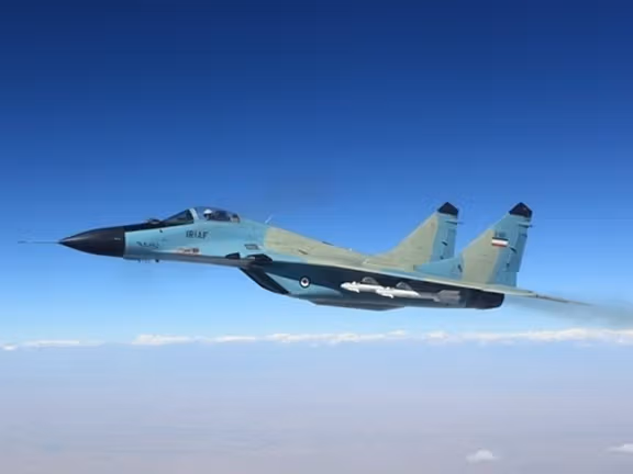 Iran's Air Force MIG-29, File photo