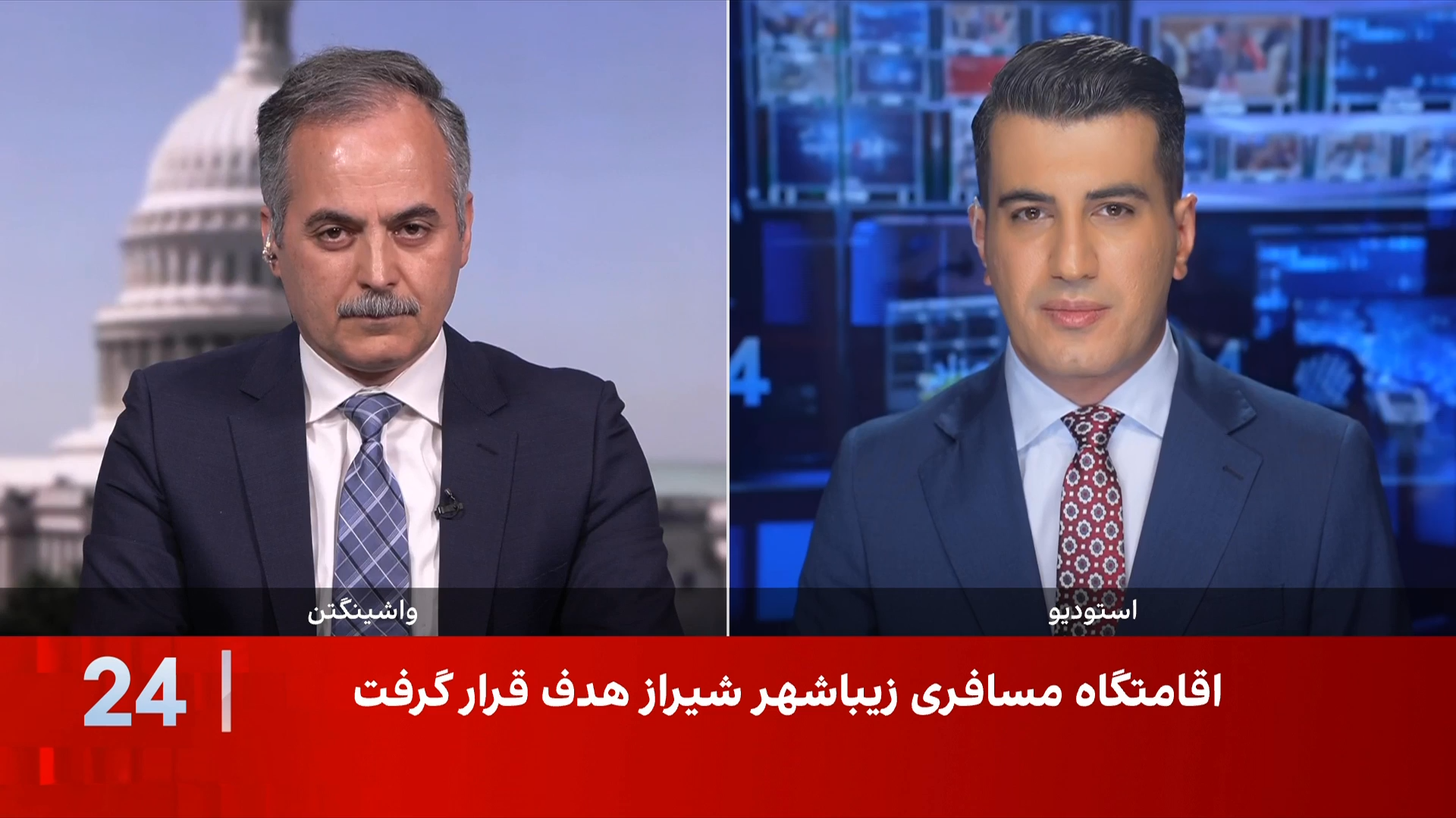 شاهد علوی: جمهوری اسلامی در جنگ پشت مردم پنهان شد