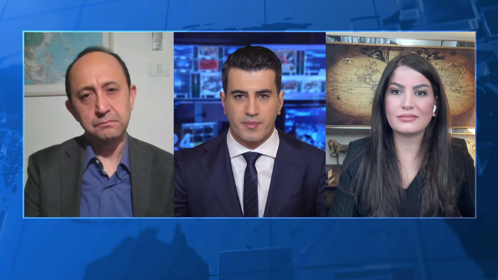 رفت‌وآمدهای دیپلماتیک در میانه تهدید نظامی آمریکا؛ لاریجانی در عمان، نتانیاهو در واشینگتن