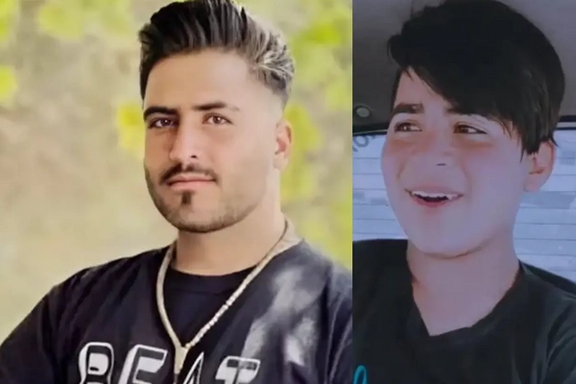 Two young Iranian prisoners hanged this week