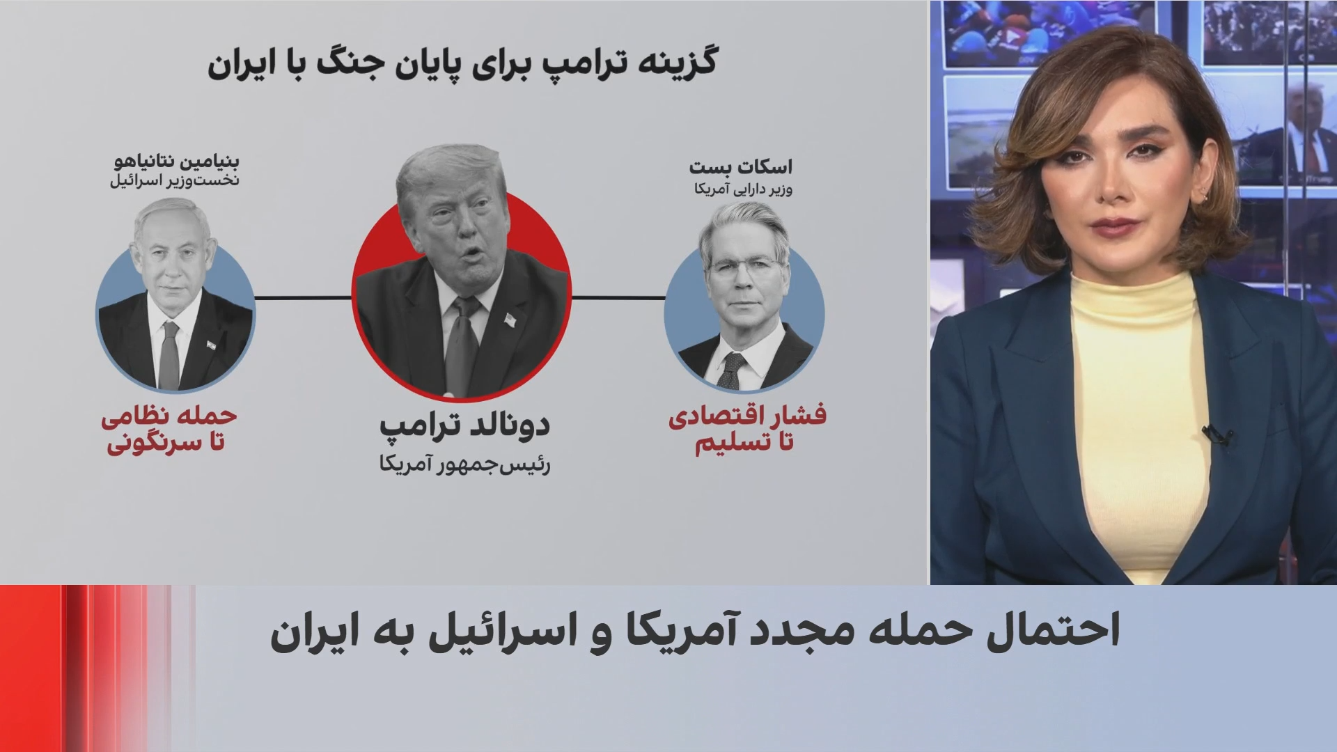 احتمال حمله مجدد آمریکا و اسرائیل به ایران