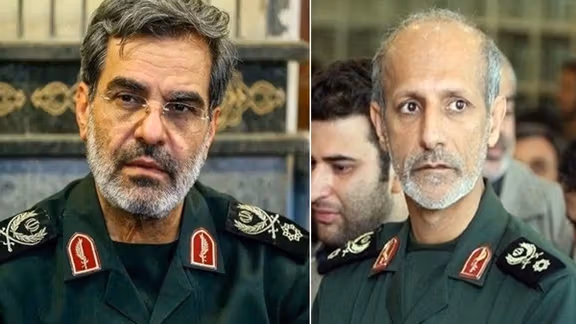 Brigadier General Gholamreza Mehrabi and Brigadier General Mehdi Rabbani