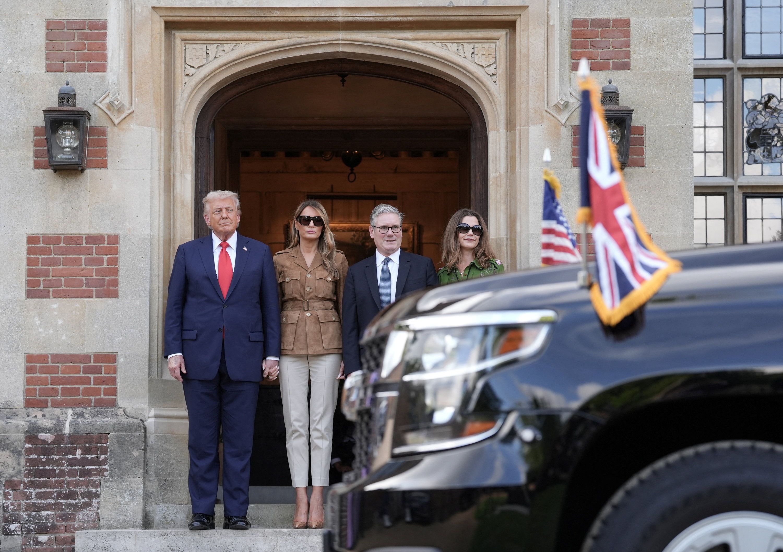 سفر ترامپ به لندن با تاکید بر دوستی و تجدید «رابطه ویژه» میان آمریکا و بریتانیا به پایان رسید