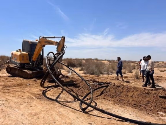 کشف شبکه زیرزمینی مخازن سوخت قاچاق در ساحل قشم