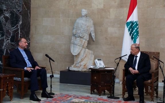 In Beirut, Foreign Minister Says Iran Will Give All Help Lebanon Needs