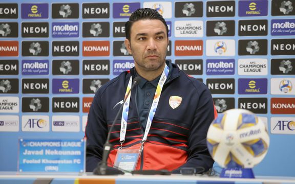 نکونام پیش از بازی با الفیصلی: ۲۰۰ دقیقه آمادگی ذهنی داریم و میخواهیم تاریخساز شویم