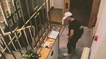 A hotel camera image published by Sabah newspaper allegedly showing one of the Iranian agents