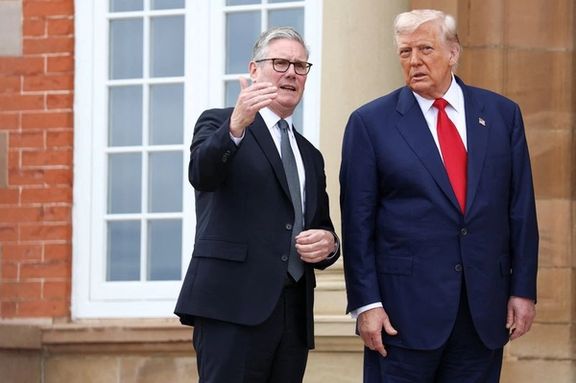 رئيس الوزراء البريطاني يبحث مع ترامب تطورات المحادثات مع إيران