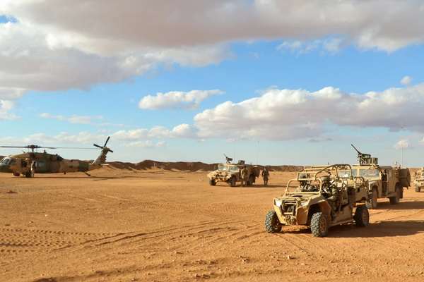 Four Rockets Fired At Syrian Base Hosting US Troops