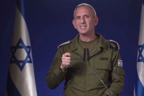 متحدث الجيش الإسرائيلي لـ "إيران إنترناشيونال": سنرد على إيران بالأفعال لا بالأقوال