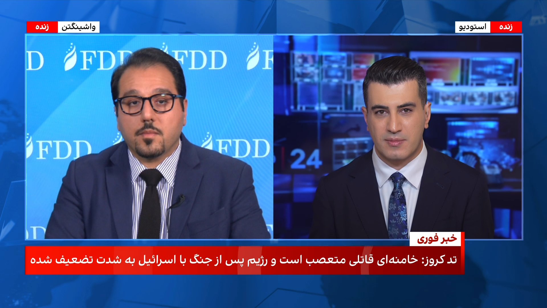 بهنام بن‌طالب‌لو: دولت ترامپ می‌خواهد جمهوری اسلامی درس عبرت بگیرد