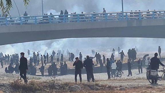 Protests in Esfahan, Iran. November 26, 2021