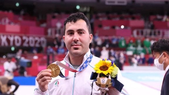 Iranian Karate champion Sajjad Ganjzadeh