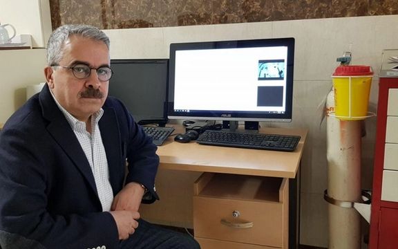 Babak Zamani, a member of the Medical Council of Iran’s board of directors (undated)