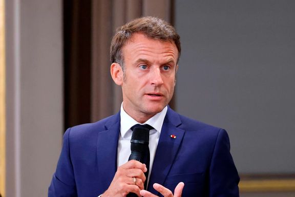 مکرون: هیچ چیزی حمله به بیمارستان غزه را توجیه نمیکند