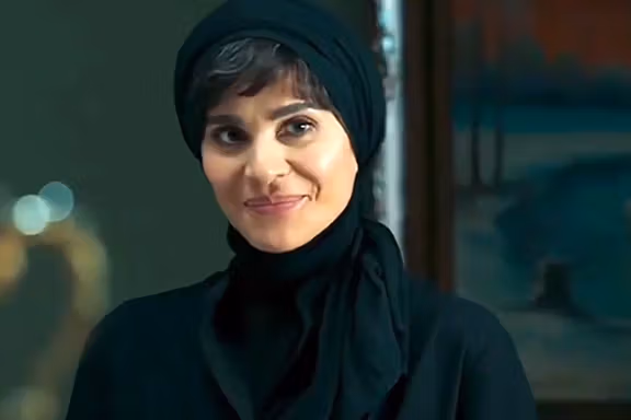 Iranian actress Sahar Dolatshahi in Dariush series